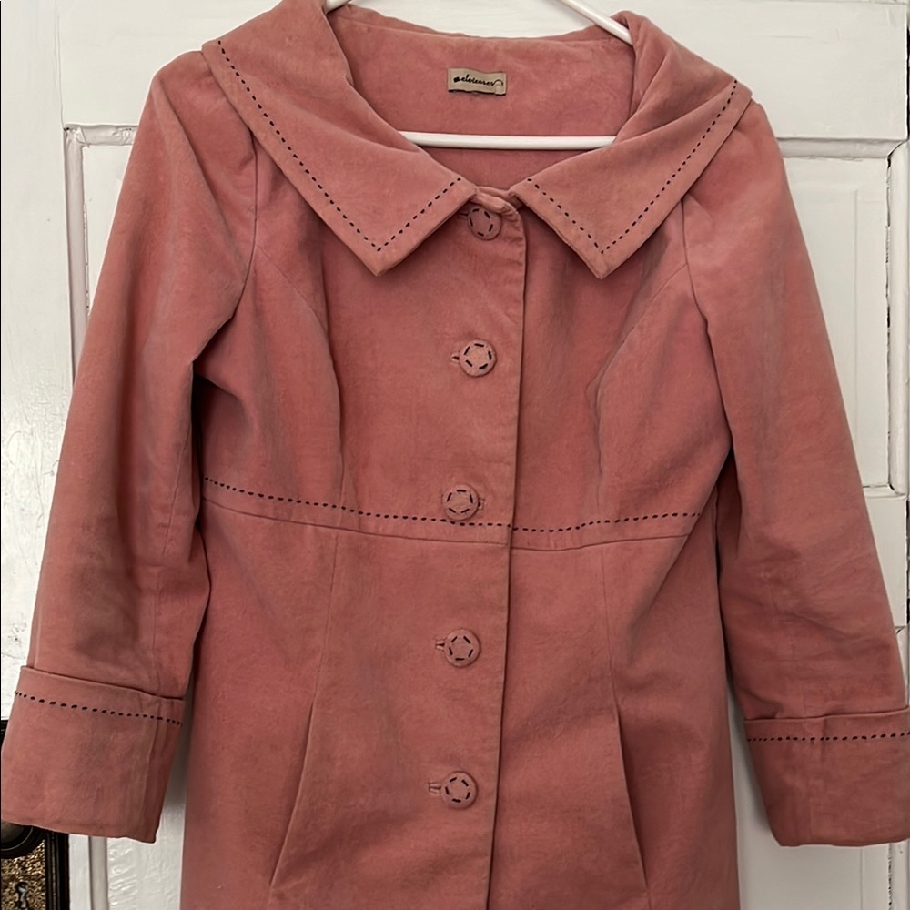 Pink Women's Coat - Anthropologie elevenses